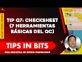 Tip Q7: Checksheet (7 Herramientas básicas del QC)