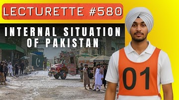 DAILY SSB LECTURETTE – INTERNAL SITUATION OF PAKISTAN | SSB Interview 2025 #ssb #cds2025