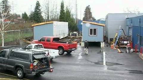 Installation of a Modular Classroom