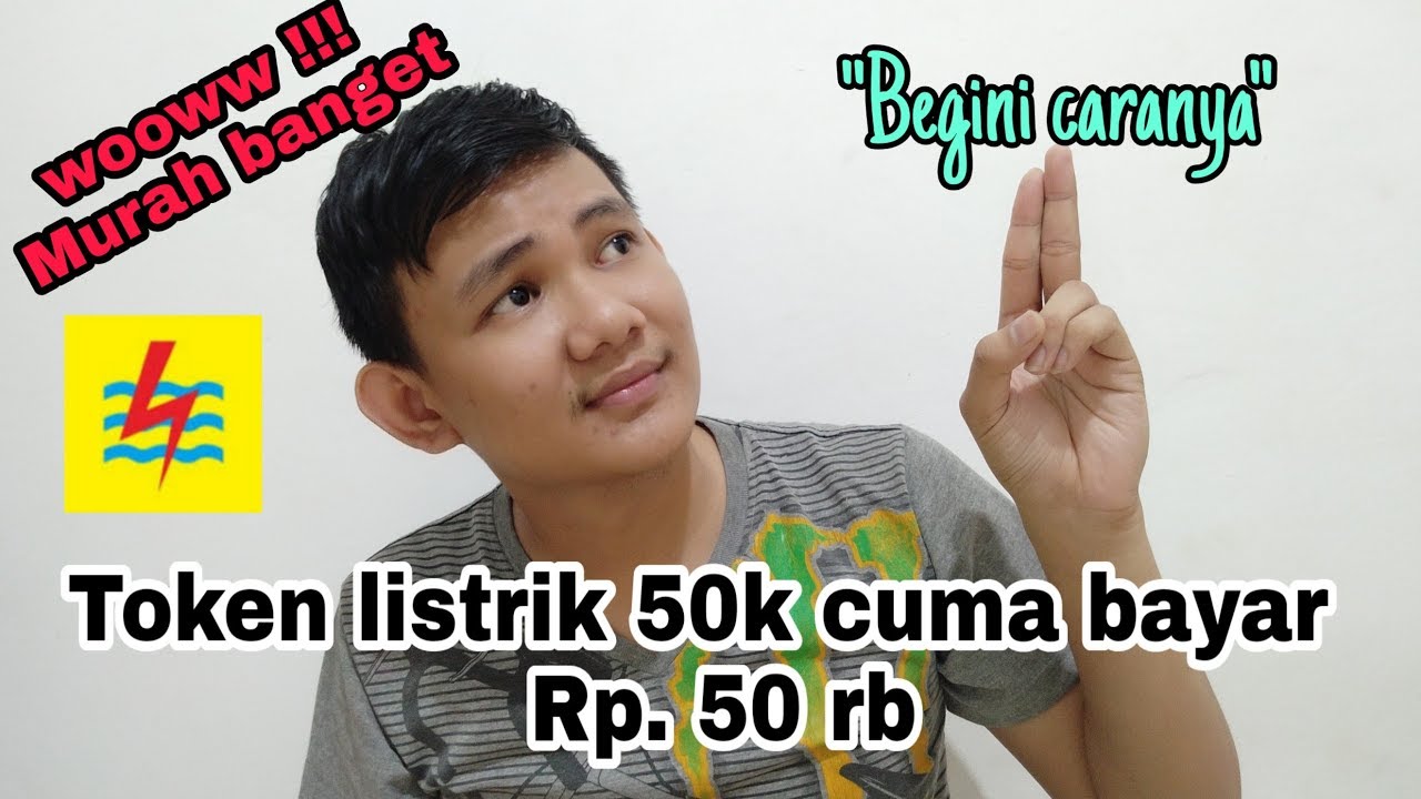 Murah !!! Cara isi token/pulsa listrik murah 