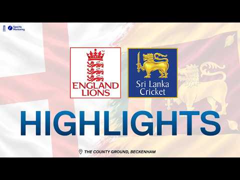 <strong>England</strong> Lions <strong>vs</strong> <strong>Sri</strong> <strong>Lanka</strong> - 2nd T20 Tour Match - Match Highlights