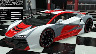 GTA 5  UPDATED Customization  Pegassi Zentorno (Lamborghini Sesto Elemento/Veneno)