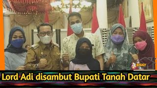 Lord Adi Disambut Bupati Tanah Datar Sumbar