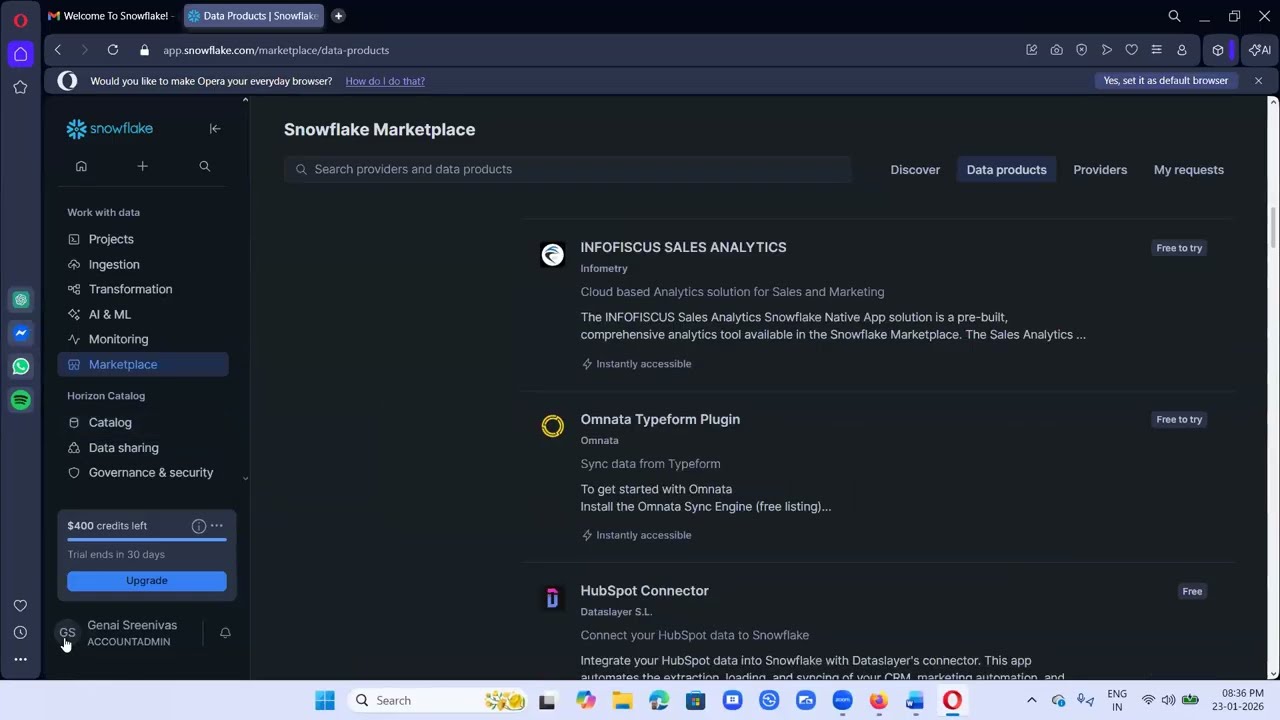 Master Snowflake Data Engineering Part 9, Overview of Snowflake Web UI or Snow Site, master snowpark