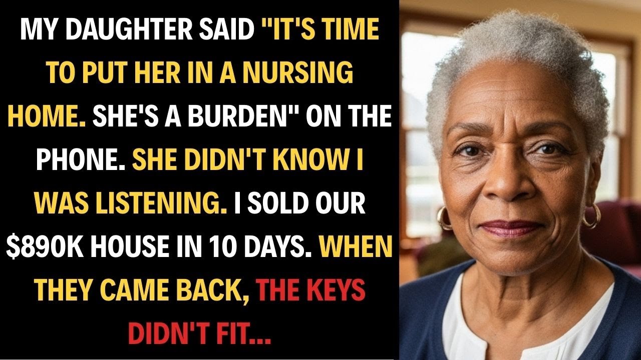 I Overheard My Daughter Planning To Put Me In A Nursing Home. So I Sold Everything And Left.