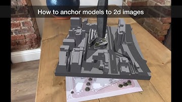 Save 3d models on top of printed images in augmented reality