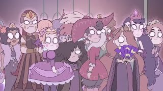 [Star vs the forces of Evil] |Meeting of Queens and Jushtin of Mewni| Seanson 4 (Clip)
