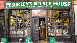 Inside The OLDEST Irish Tavern In NYC (New York coronavirus lockdown day) Mcsorley's Old Ale House