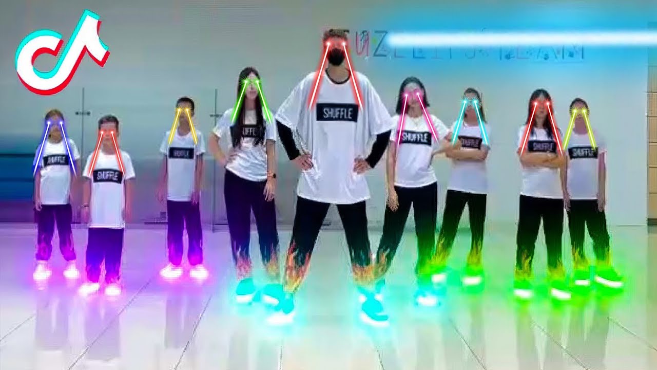 Шаффл Баттл 🔥 WHO IS BEST DANCER NEON MODE TUZELITY SHUFFL IVE 'XOXZ' MV STARSHIP STRAY KIDS SODAPOP