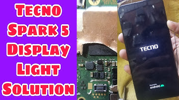 Tecno Spark 5 Display Light Solution | Tecno Spark 5 light Ic Change | Tecno Spark 5 Display light