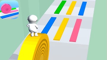 Layers Roll Gameplay All Level Gameplay Walkthrough Android, iOS