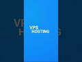 what is vps hosting #hosting