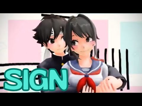 『MMD』Sign MEME - Budo x Ayano ♡