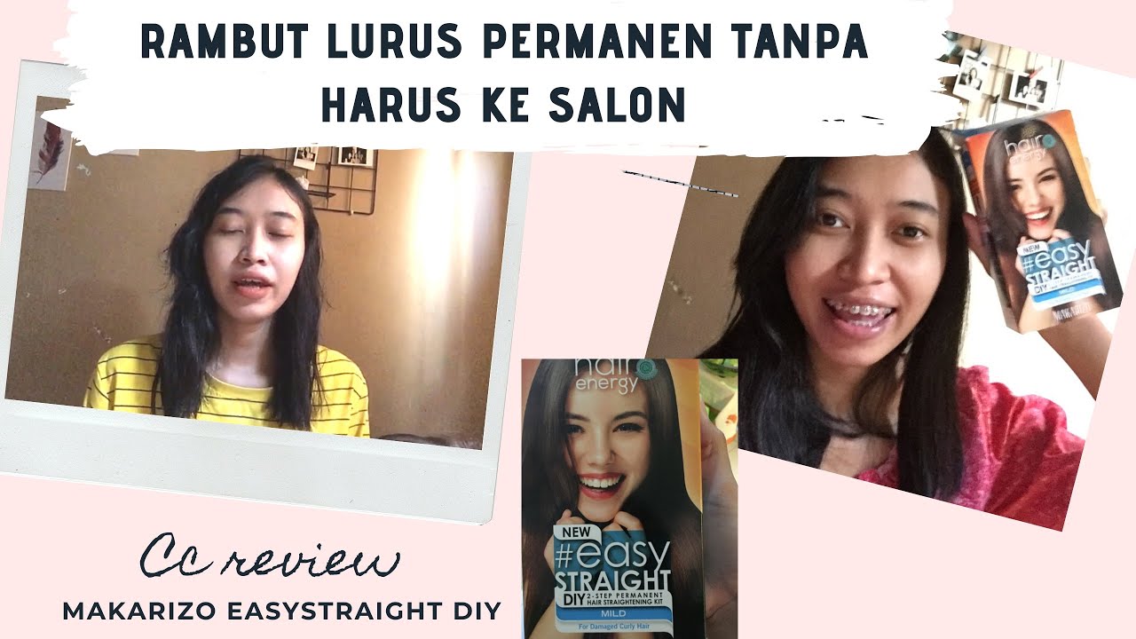  Rambut  Lurus  Permanen Tanpa Harus ke Salon YouTube