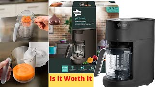 Tommee Tippee Quick Cook Baby Food Steamer and Blender Review. Is it Worth it?🙄🤔