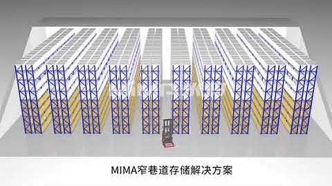 MiMA very narrow aisle 3 way forklift