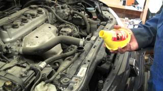 DIY 1998 - 2002 Honda Accord Coolant Change - Drain and Fill