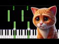 How To Play Miaw Miaw Miaw Sad Cat Song On Piano How To Play Miaw Miaw Miaw Sad Cat Song On Piano