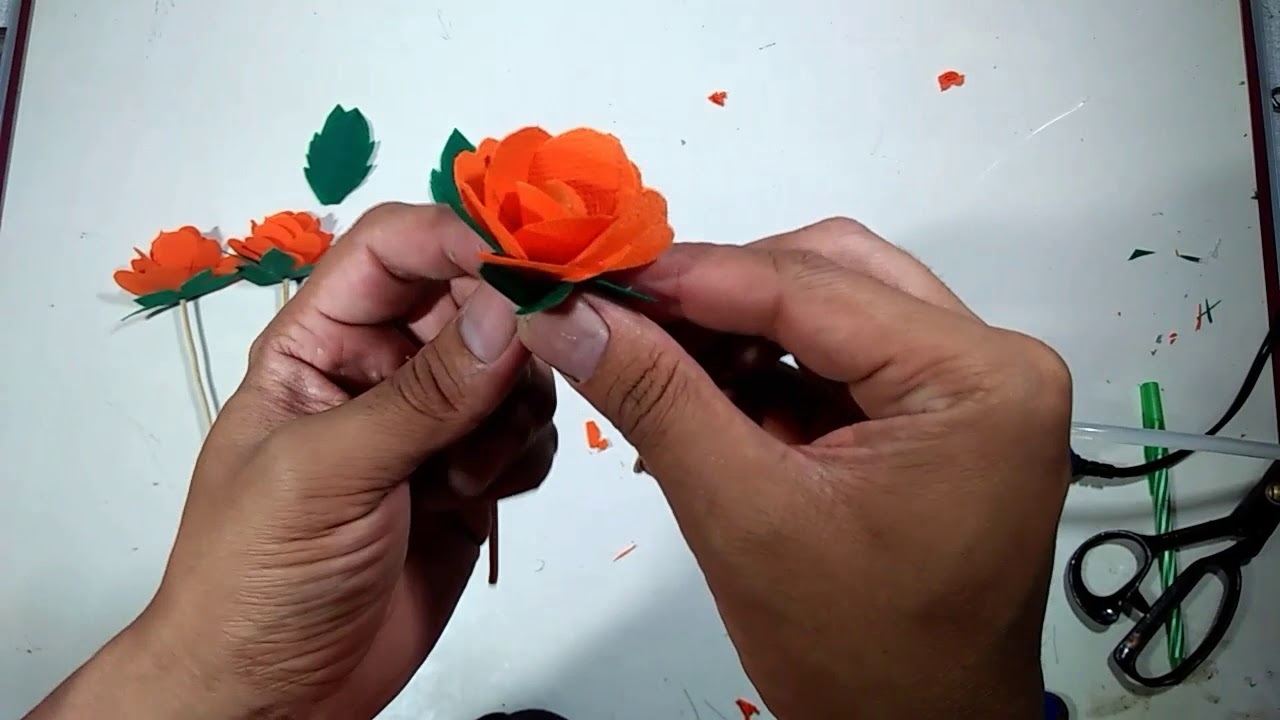  cara Membuat Bunga Mawar  dari Tas Spunbond YouTube