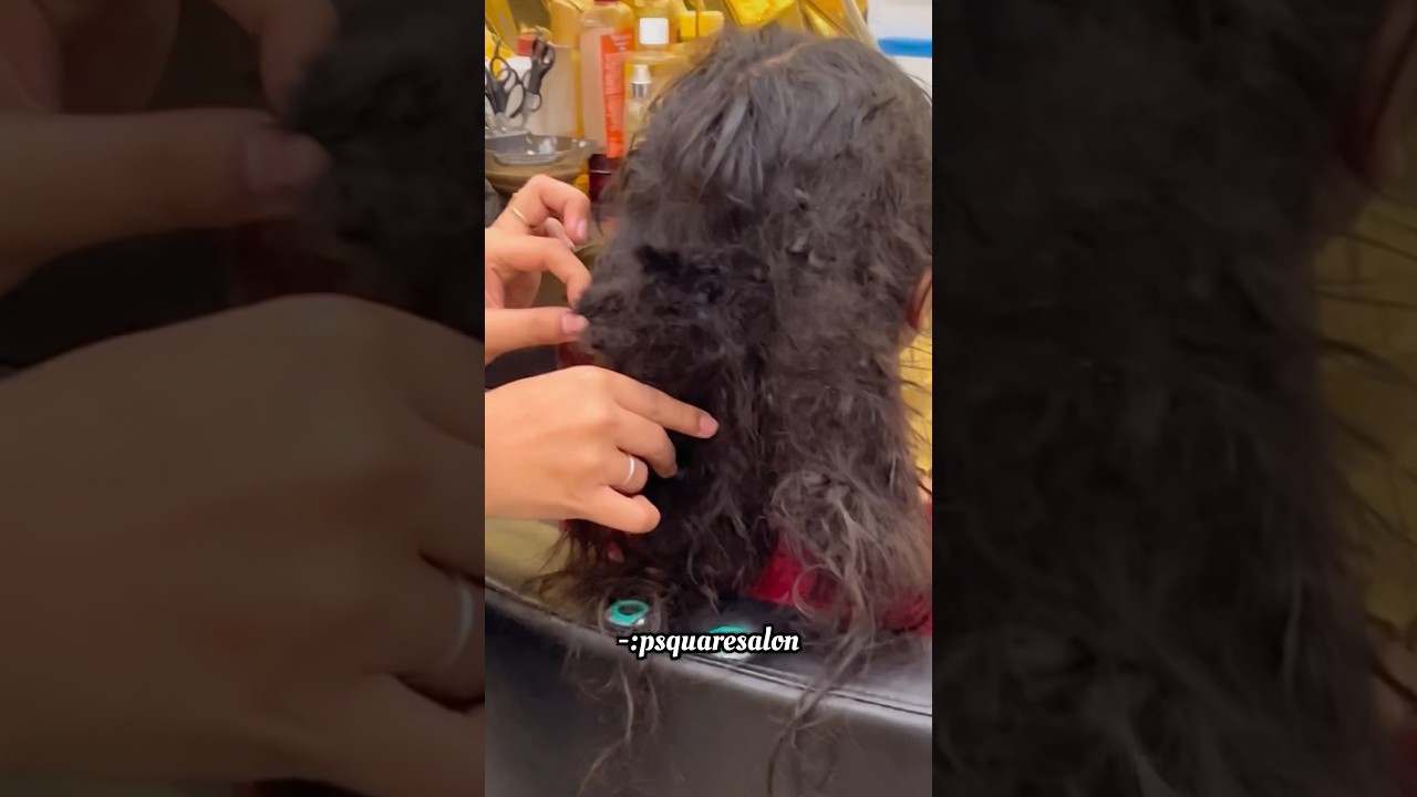 Tangle hair 🥲😳. 