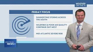 Robert Suhr Spectrum News+ Forecast 8-7-26