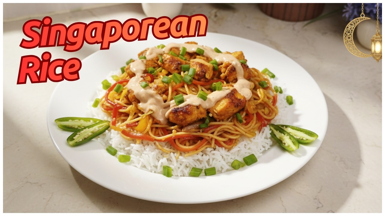 Top Chef Reveals EASY Singaporean Rice Recipe for RAMADAN IFTAR