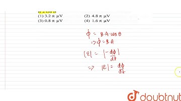 A conducting circular loop is placed in a uniform magnetic field 0.04T with its plane perpendicu...