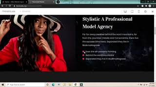 Stylistic Office Website Layout