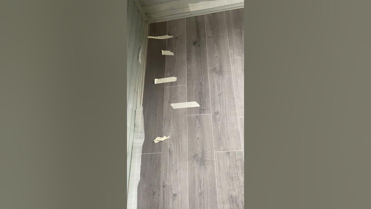 Лайфхак по укладке ламината #ламинат#скотч# отделка#укладкаламината ...