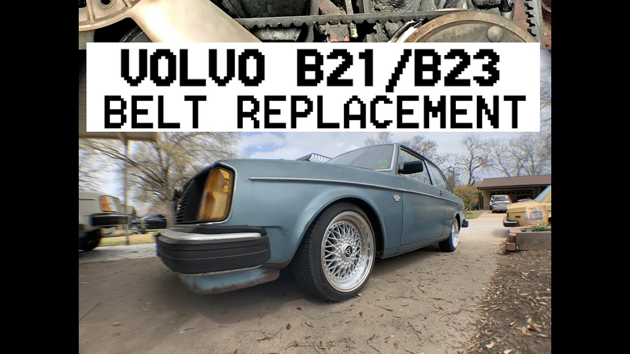 Belt replacement for early Volvo 240 models (‘76-‘84)