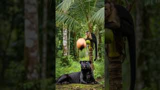 Jungle Prank Capuchin Monkey Assaults Leaves Tourists Speechless #wildlife #pranks #monkeys