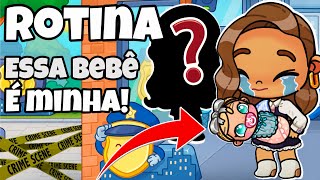 👉ROTINA REAL A MÃE BIOLÓGICA DA CELINE APARECEU 😱 NOVA EMPREGADA NA CASA 🏡🧹 | Avatar World Rotinas🌟 screenshot 5