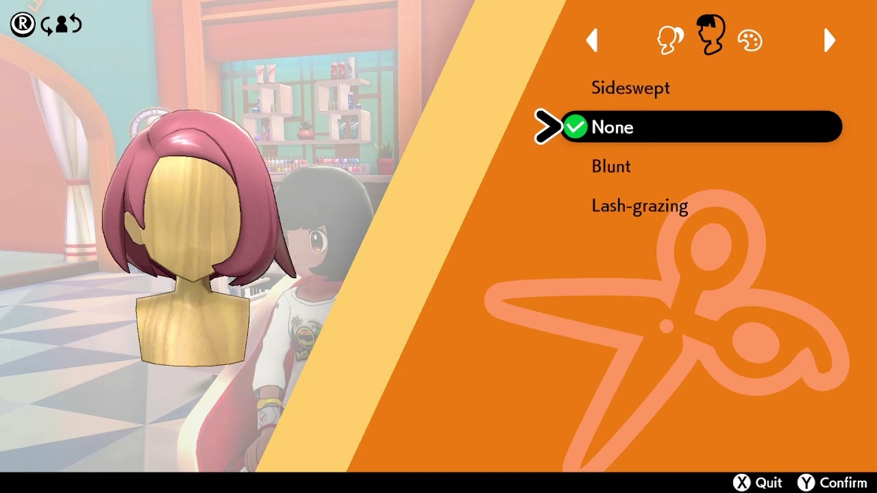 All Female Hairstyles And Colors In Pokemon Sword And Shield