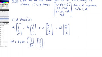 MATH 220 Tuesday, 3/10: dimension