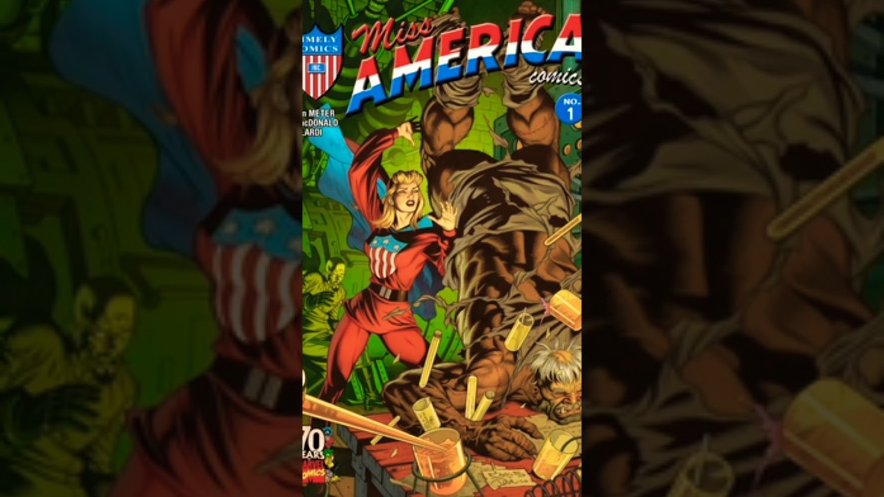Did you know about Marvel's first female superhero Miss America? 