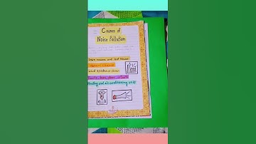 class 8 noise pollution project work