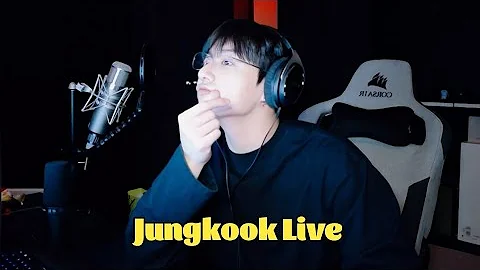 Jungkook weverse Live today ✨️#jungkook #bts 