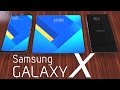 Samsung Galaxy X ,Foldable Smartphone 2017 First 3D Trailer Concept Based on Leaks
