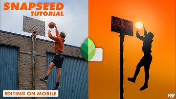 Create DRAMATIC SILHOUETTES in Snapseed | SNAPSEED TUTORIAL | Android | iPhone