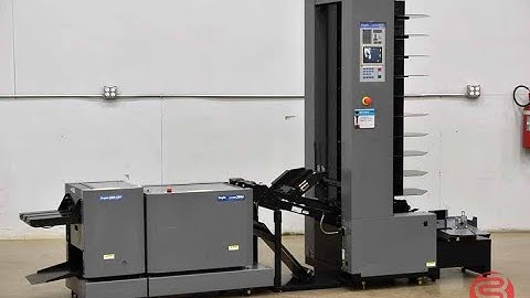 Duplo System 5000 Dynamic 10-Bin Booklet Maker