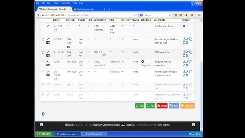 Tutorial Configuration Pfsense Basic Rules - Alias, schedules