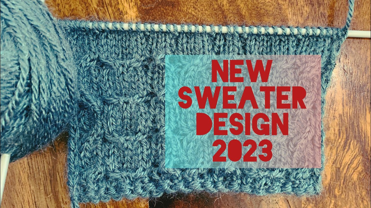 Simple Sweater Design, Free #knitting pattern by @neatknits - YouTube