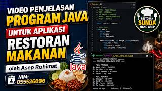 Celebrity Penjelasan Program Java Aplikasi Restoran Makanan | Tugas 1 (PBD) Asep Rohimat (NIM 055526096) Profile