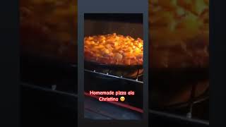 Homemade 🍕 #pizzalover #pizzarecipe #fypシ゚viral  #shorts  #viralshortv