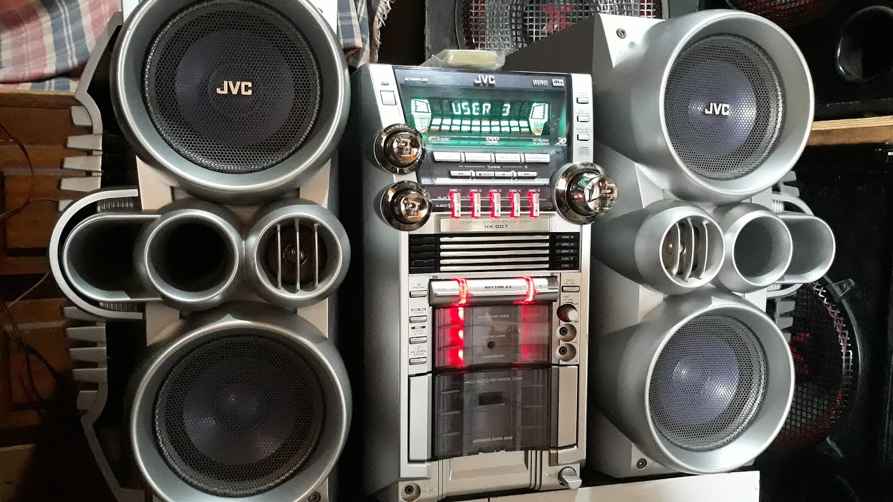 Jvc hx gd7 tocando falante de 15 pol esse tem qualidade de sobra