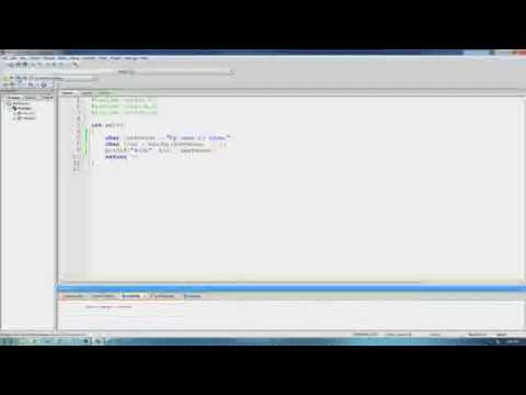C Programming Tutorial 53, String Functions pt 4