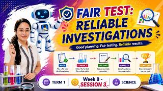 TERM 1 | Week 8 - Session 3 | SCIENCE 6 - Fair Test Reliable Investigations