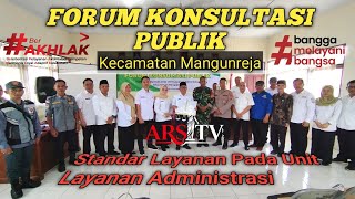 Forum Konsultasi Publik Kecamatan Mangunreja Breaking News