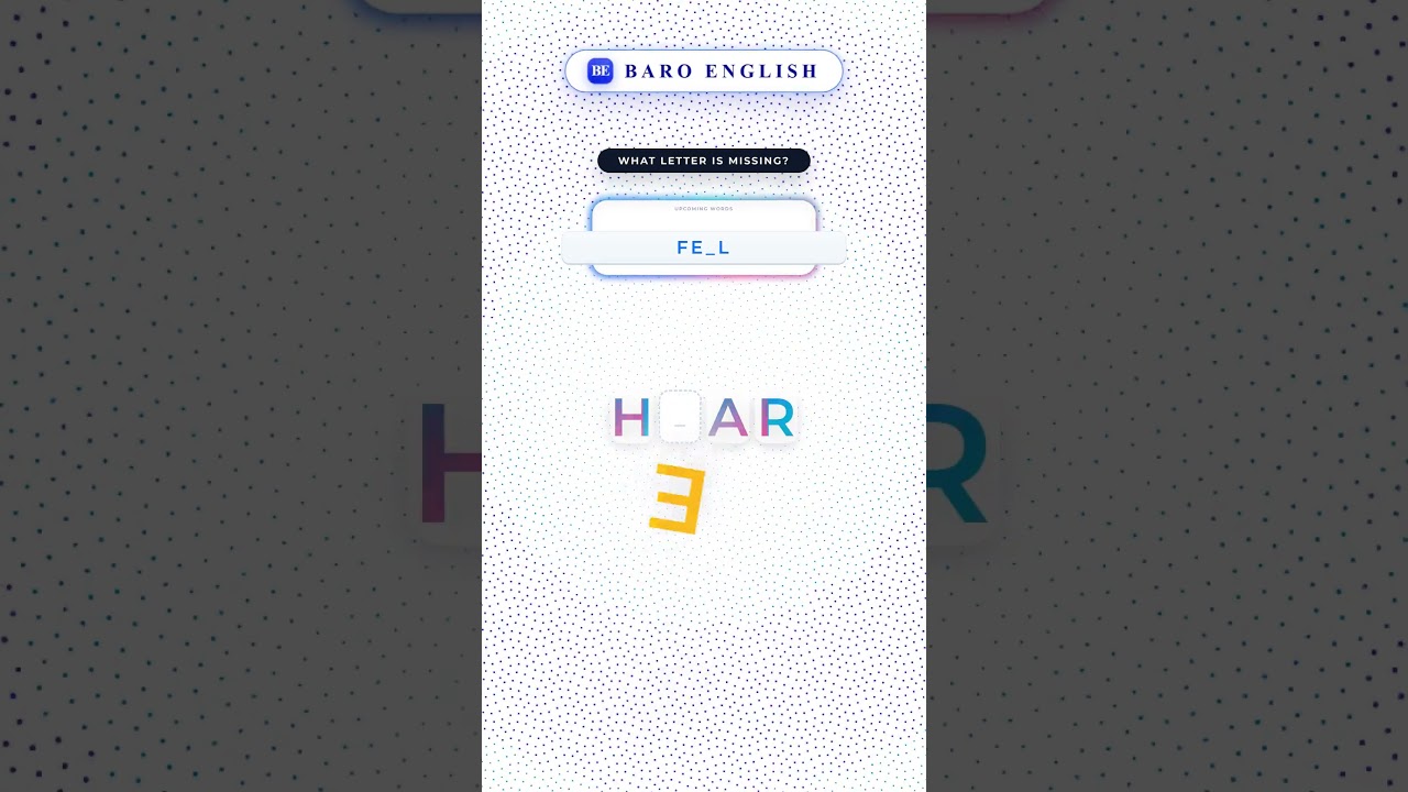 Найдите недостающую букву. #викторина #недостающаябуква #анаграмма #английский