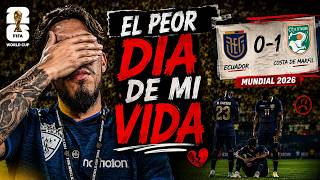 EL PEOR DÍA DE MI VIDA 😞 | ECUADOR 0-1 COSTA DE MARFIL DESDE EL ESTADIO | XDOTES
